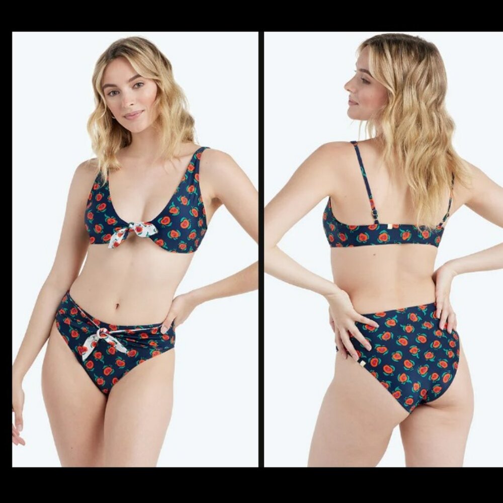 NWOT Summersalt The Jetsetter Floral Bikini Sz 4